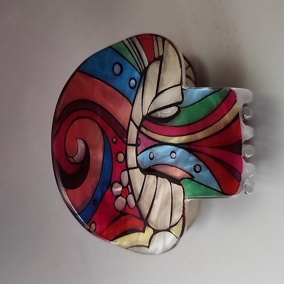 HIPPIE mushroom Hair Claw Limited  Quanity - Picture 5 of 6